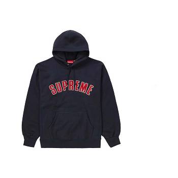 Black Supreme Pearl Logo Hooded Sweatshirts | Supreme 368KI